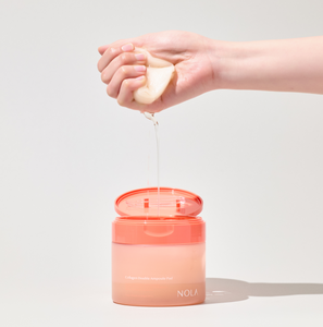 NOLA coréen produit de soin de la peau ampoule coton végétalien tampons 100 pièces soin des rides élasticité hydratant céramide acide hyaluronique - Product Image 3