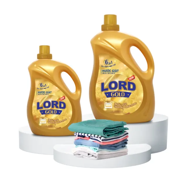 Laundry Detergent Lord Gold Detergent Liquid 3.5kgx4 Vilaco Brand For Household High Quality Made In Vietnam Manufacturer