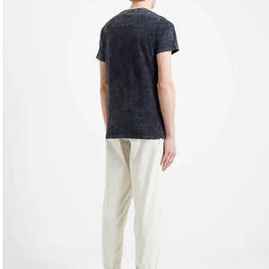 เสื้อยืดซักหินสำหรับผู้ชายเสื้อยืดซักด้วยกรดไซส์ใหญ่พิเศษออกแบบได้ตามต้องการ - Product Image 5