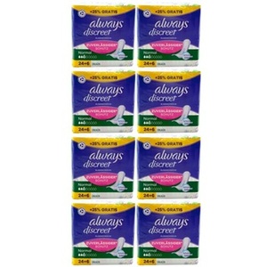 Always Discreet - Toallas Absorbentes para Incontinencia Femenina, Protección Nocturna Superior, 20 Unidades - Product Image 5