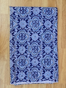 Tela de algodón puro orgánico Bloque de mano Tapicería impresa Decoración para el hogar Estilo cruzado Hilo cardado peinado Longitud de carrera - Product Image 6