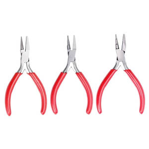 Ensemble de pinces concaves rondes 3 pièces pour la fabrication de bijoux DIY et la création de boucles de fil – Outil premium pour artisans - Product Image 3