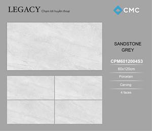 Azulejo de Porcelana Moderno de Diseño Italiano de 600x1200, Más Vendido, para Pisos de Villas de Lujo, Hoteles y Resorts, con Aislamiento Térmico, Exportación a Gran Escala - Product Image 2