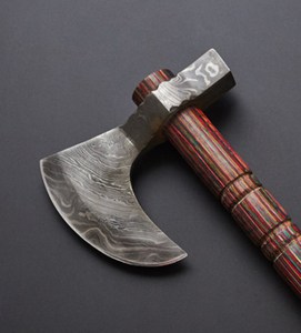 Handmade Tùy Chỉnh Damascus Thép Đôi Lưỡi Rìu Chất Lượng Cao Trang Trí Hatchet Gỗ Xử Lý Cấp Công Nghiệp Cho Cắt Gỗ - Product Image 2