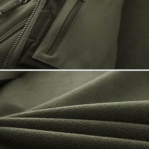 Chaqueta Softshell de invierno de gama alta para hombre, estilo callejero de talla grande con impresión de logotipo personalizado - Product Image 6