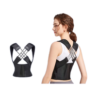 Ceinture de correction de posture pour hommes et femmes adultes, dispositif de correction corporelle pour redresser le dos, la taille, la poitrine, ouvrir les épaules, soutien du dos