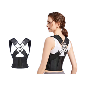 เข็มขัดปรับท่าทางสำหรับผู้ใหญ่ ทั้งชายและหญิง อุปกรณ์แก้ไขรูปร่าง ช่วยยืดหลัง เอว อก เปิดไหล่ รองรับ<span class=keywords><strong>หลัง</strong></span> - Product Image 3