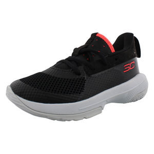 Zapatos Under Armour Curry 7 para Niño, Color: Negro, 100% Auténticos - Product Image 1