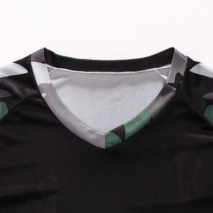 Nueva camiseta de carreras personalizada 100% poliéster impreso de talla grande de manga larga chaqueta de motocicleta Motocross ropa de carreras de autos de motocicleta - Product Image 4