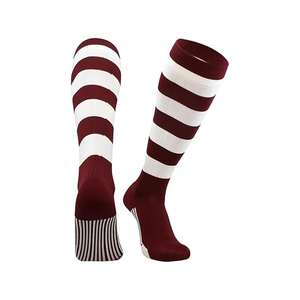Chaussettes de baseball de haute qualité, personnalisées, en tricot, en élasthanne/polyester, respirantes, antidérapantes, à séchage rapide, avec couleurs et logo personnalisés - Product Image 3