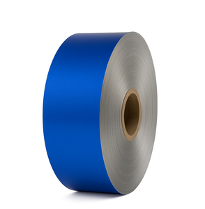 Emballage de rouleaux de papier d'aluminium d'argent métallique laminé décoratif fiable le plus vendu - Product Image 1