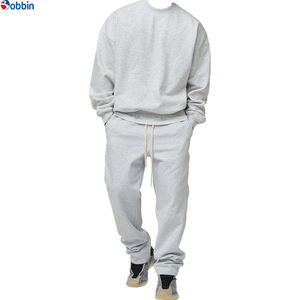 Conjunto Deportivo de Dos Piezas con Cuello Redondo y Logotipo Personalizado para Hombre, Chándal de Invierno para Uso Casual con Estampado Técnico - Product Image 2