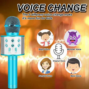Portable Children's Karaoke <b>Microphone</b> - Product Image 6