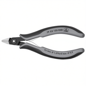 Cortador Diagonal de Precisión Knipex para Electrónica, Acabado Pulido con Cabeza Pulida, Empuñaduras Multicomponentes en los Mangos, Alta Calidad - Product Image 3