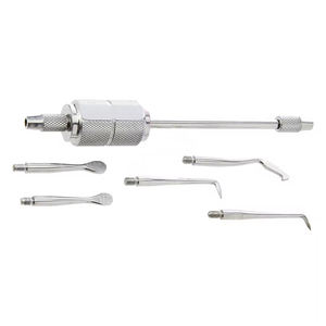 1 Juego de removedor de corona Manual Dental de grado quirúrgico instrumento quirúrgico con accesorio de 5 LLAVES DE ACERO INOXIDABLE - Product Image 2