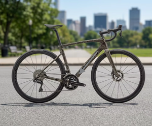 Vélo de route en fibre de carbone 700c, fourche à double frein à disque, 11 vitesses, selle performante, cadre rigide, vélo de course sur route - Product Image 2