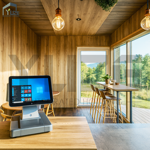 20 pieds Assembler Maison Conteneur Design de Luxe 2 Étages Conteneur <span class=keywords><strong>D</strong></span>'expédition Café Cont Boutique avec Comptoir De Commande - Product Image 3