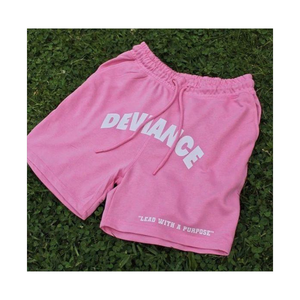 Short athlétique en maille de fitness personnalisé pour homme Short de jogging respirant à séchage rapide High Street 100% coton Sublimation - Product Image 1