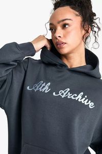 Survêtements à capuche surdimensionnés pour femmes, survêtements respirants de meilleure qualité pour femmes à bas prix - Product Image 5