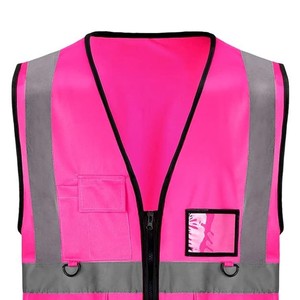 Estilo perfecto Hombres Hi Vis Chaleco Venta caliente antiarrugas Transpirable alta calidad tasa razonable sin mangas Hombres Hi Vis Chaleco - Product Image 2