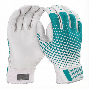 Guantes de Bateo de Béisbol de Cuero con Impresión de Logotipo y Colores Personalizables, Precio al por Mayor, Transpirables, MOQ Bajo, Guantes de Bateo de Softbol - Product Image 5