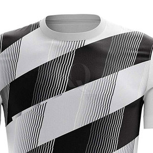 Maillot de match personnalisé par sublimation avec tissu en polyester doux et durable, coupe confortable, maillot sublimé longue durée - Product Image 5