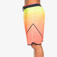 Shorts de sport décontractés pour hommes avec logo personnalisé, séchage rapide, taille haute, cordon de serrage, pour la plage, sublimation par transfert
