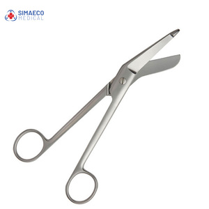 Ciseaux d'allaitement professionnels, 5 pouces, blanc, points de couleur - Product Image 2