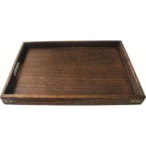 Bandeja DE SERVICIO DE MADERA manual Premium Diseño único de alta calidad para un servicio elegante de alimentos y bebidas disponible en gran cantidad - Product Image 1