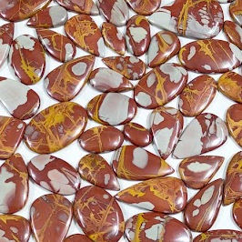 50 gramos al por mayor lote natural noreena jaspe piedra preciosa forma de mezcla cabujón al por mayor fabricante - Product Image 3