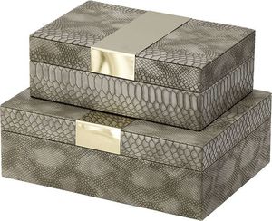 Perilla antigua de latón, cajas de joyería de terciopelo de cuero, embalaje, brazalete, pendientes, collar, conjunto de joyería, caja organizadora, logotipo personalizado - Product Image 1