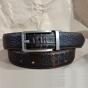 Cinturón de Cuero para Hombre, Duradero, Elegante, Casual, Formal, Cinturón de Cintura - Product Image 1