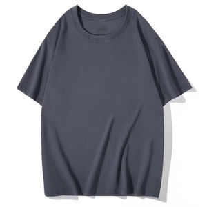 Ventes en gros de t-shirts en coton 100% à manches courtes surdimensionnés pour hommes, logo personnalisé, 180g, prix bas, best-seller, en vrac - Product Image 6