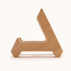 เคสโทรศัพท์มีขาตั้งตกแต่งโต๊ะในสำนักงานทำจากไม้งานฝีมือสำหรับป้ายติดผนังอุปกรณ์เสริมอัจฉริยะทำจากไม้ - Product Image 6