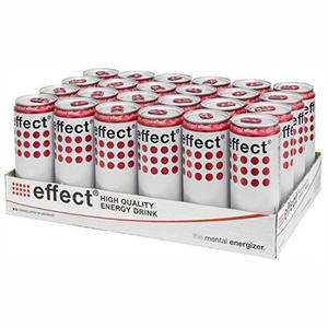 Vente en gros de boissons énergisantes de 250ml à faible teneur en glucides et sans sucre alimentées par du carbonate avec effet rapide Fournitures de qualité Emballage en vrac - Product Image 1