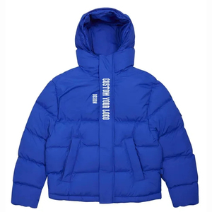 High-quality Standard Men's Puffer <b>Jacket</b> with Stand Collar Waterproof Windproof Warm Winter Coat Customized Size - Product Image 4