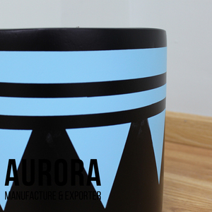 Vases en fibrociment écologiques décoratifs en gros pour la maison et le jardin avec finition peinte directement du Vietnam - Product Image 6