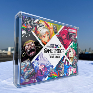 Caja <span class=keywords><strong>de</strong></span> Regalo del 3er Aniversario del Juego <span class=keywords><strong>de</strong></span> Cartas One Piece <span class=keywords><strong>de</strong></span> RAY YI, Estuche Acrílico ST-25~28, Set <span class=keywords><strong>de</strong></span> Cartas Iniciales Chino, Sellado, Portátil y Reciclable - Product Image 2