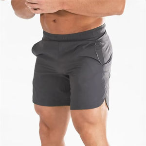 Nuevos pantalones cortos deportivos de secado rápido para hombre, pantalones cortos informales con estampado de cintura media para correr, pantalones cortos de culturismo para Fitness - Product Image 2