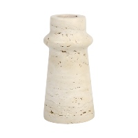 Porte-bougies en marbre blanc faits à la main, lanternes, pots - Décoration de luxe pour la maison pour Noël avec tailles personnalisées
