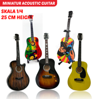 Miniature 10-Inch Acoustic Guitar Toy Musical Instrument Series
