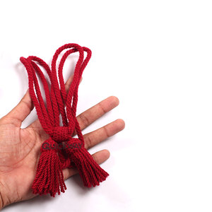 Vente à bas prix personnalisée d'officiers de cérémonie en fil métallique Mahroon couleur chapeau cordon équipement de défense personnelle - Product Image 6