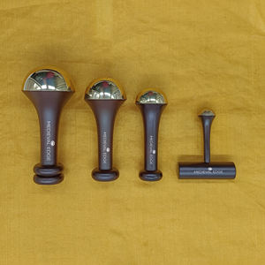 100% Pure Complete Kansa Wand Set Traditional Ayurvedic Tools for <b>Body</b> Relaxation and Skin Health Original Indian Manufacturer - Product Image 2