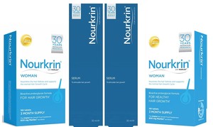 Nourkrin – Casque/Bonnet pour la croissance des cheveux et la prévention de la chute des cheveux chez la femme, avec acide glycolique et squalane – Cure de 3 mois – En vente - Product Image 3