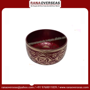 Bol sonore en métal tibétain pour la guérison des chakras Soulagement du stress Méditation Yoga et pleine conscience au meilleur prix - Product Image 3