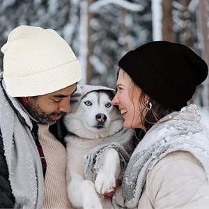 2025 New Design Wool/Cotton Breathable <b>Waterproof</b> Jacquard Unisex Adult <b>Beanie</b> Hats OEM Service Wholesale Custom Made Image High - Product Image 6