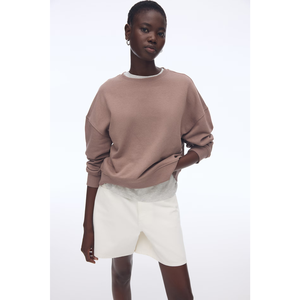 Sudaderas con Capucha para Mujer, Venta al por Mayor, 100% Algodón, Color Sólido, Antiarrugas, Transpirables, Antipilling, Personalizables, de Felpa, Cuello Redondo - Product Image 4