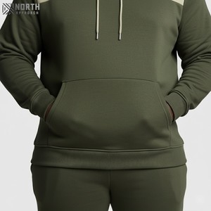 Logo personnalisé de pantalons vieillis, survêtement pour hommes, sweat à capuche de jogging à manches longues, impression de visage, survêtement personnalisable de luxe - Product Image 5