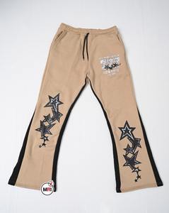 Fabricantes de ropa Streetwear Heavyweight Oversized Screen Print Sudadera con capucha y pantalón personalizado Jogger Set para Unisex - Product Image 4