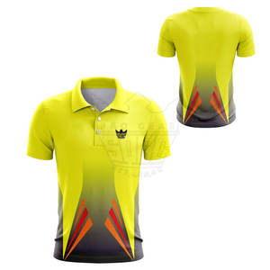 Vente en gros OEM Logo personnalisé Golf uni par sublimation pour chemises 2026 Polyester/Coton Manches courtes Homme - Product Image 3